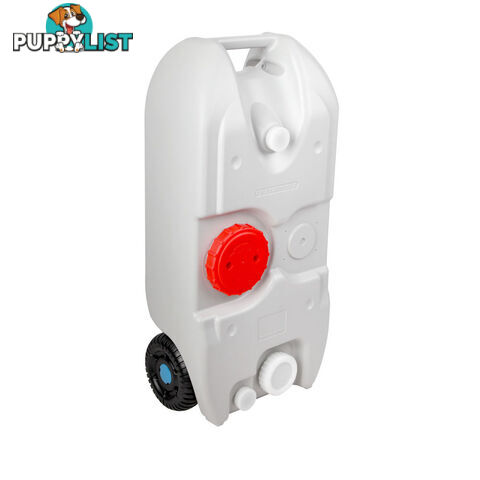 40L Portable Wheel Water Tank Grey