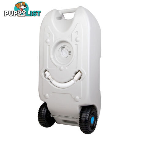 40L Portable Wheel Water Tank Grey