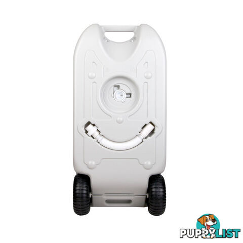 40L Portable Wheel Water Tank Grey