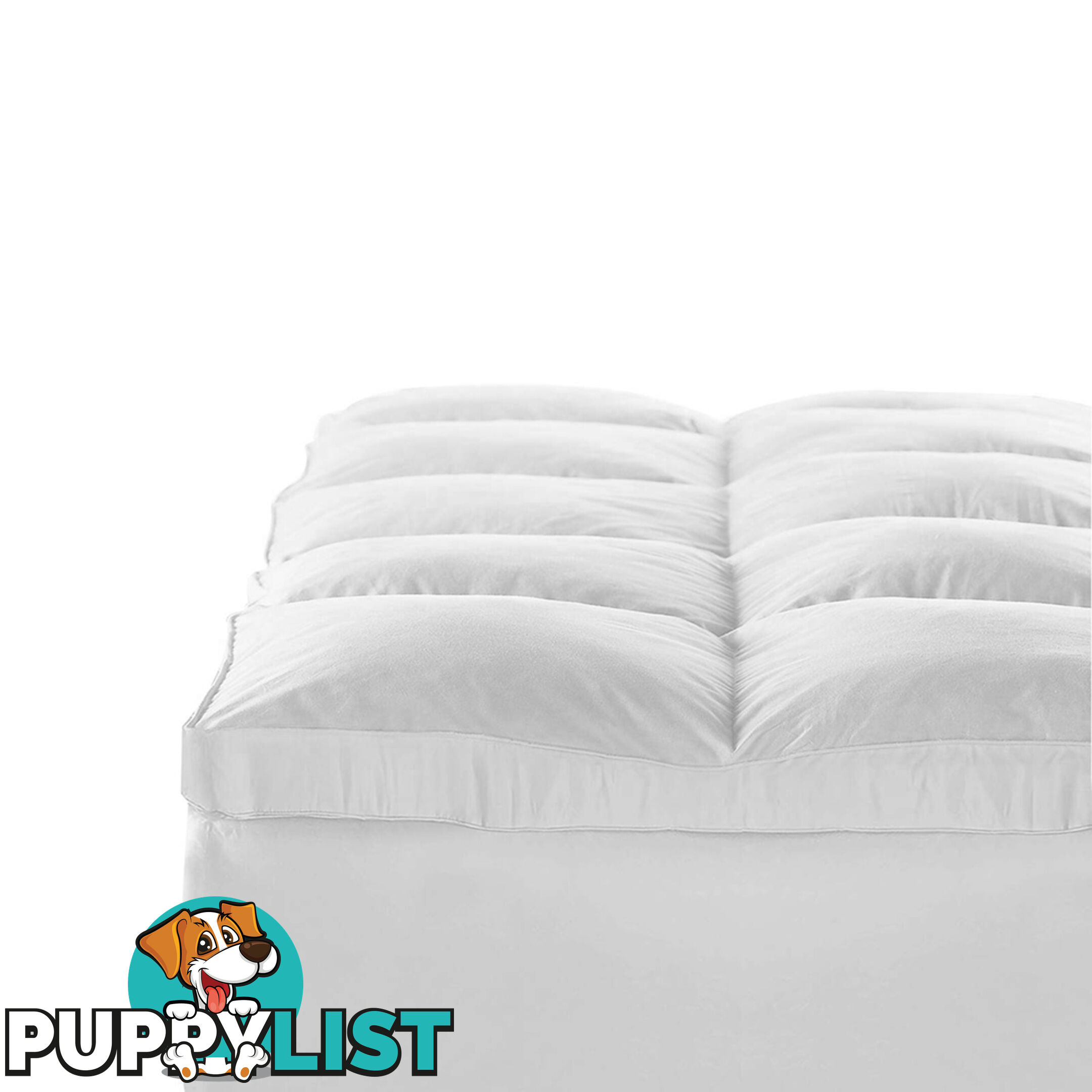 Duck Feather & Down Pillowtop Matress Topper - Single