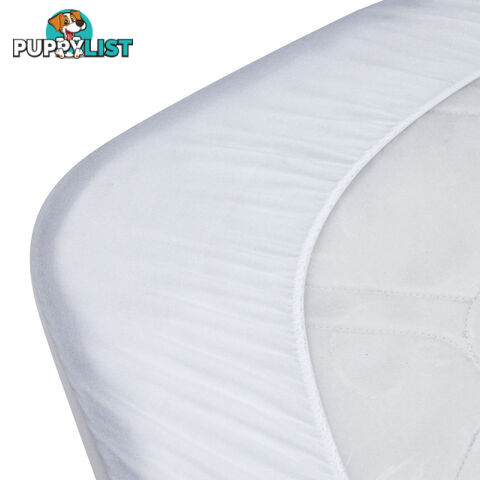 Waterproof Bamboo Mattress Protector - Single