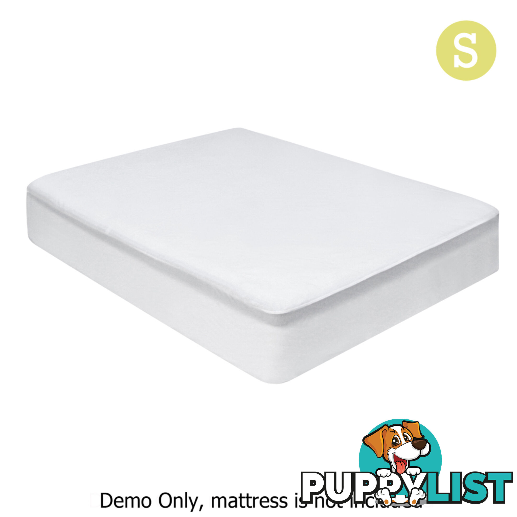 Waterproof Bamboo Mattress Protector - Single