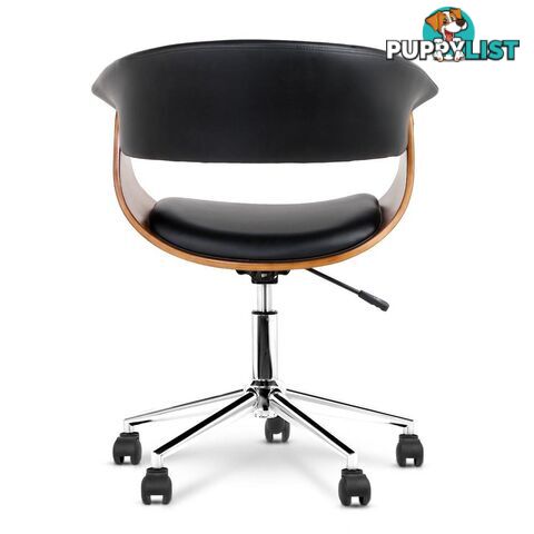 PU Leather Curved Office Chair