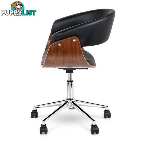 PU Leather Curved Office Chair