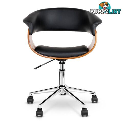 PU Leather Curved Office Chair