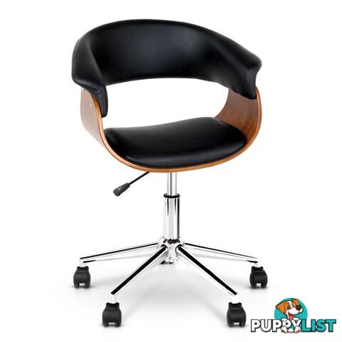 PU Leather Curved Office Chair