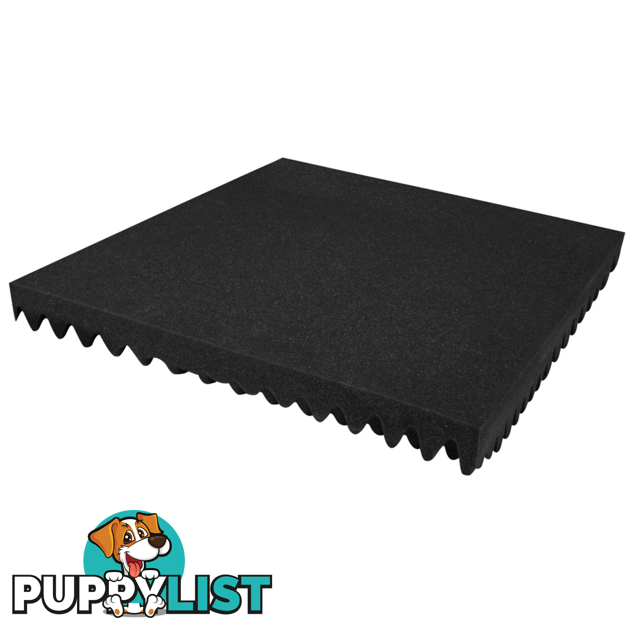 Studio 20 Eggshell Acoustic Foam Black 50 x 50cm