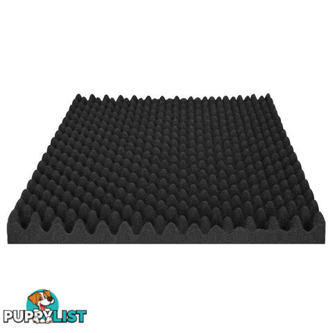 Studio 20 Eggshell Acoustic Foam Black 50 x 50cm