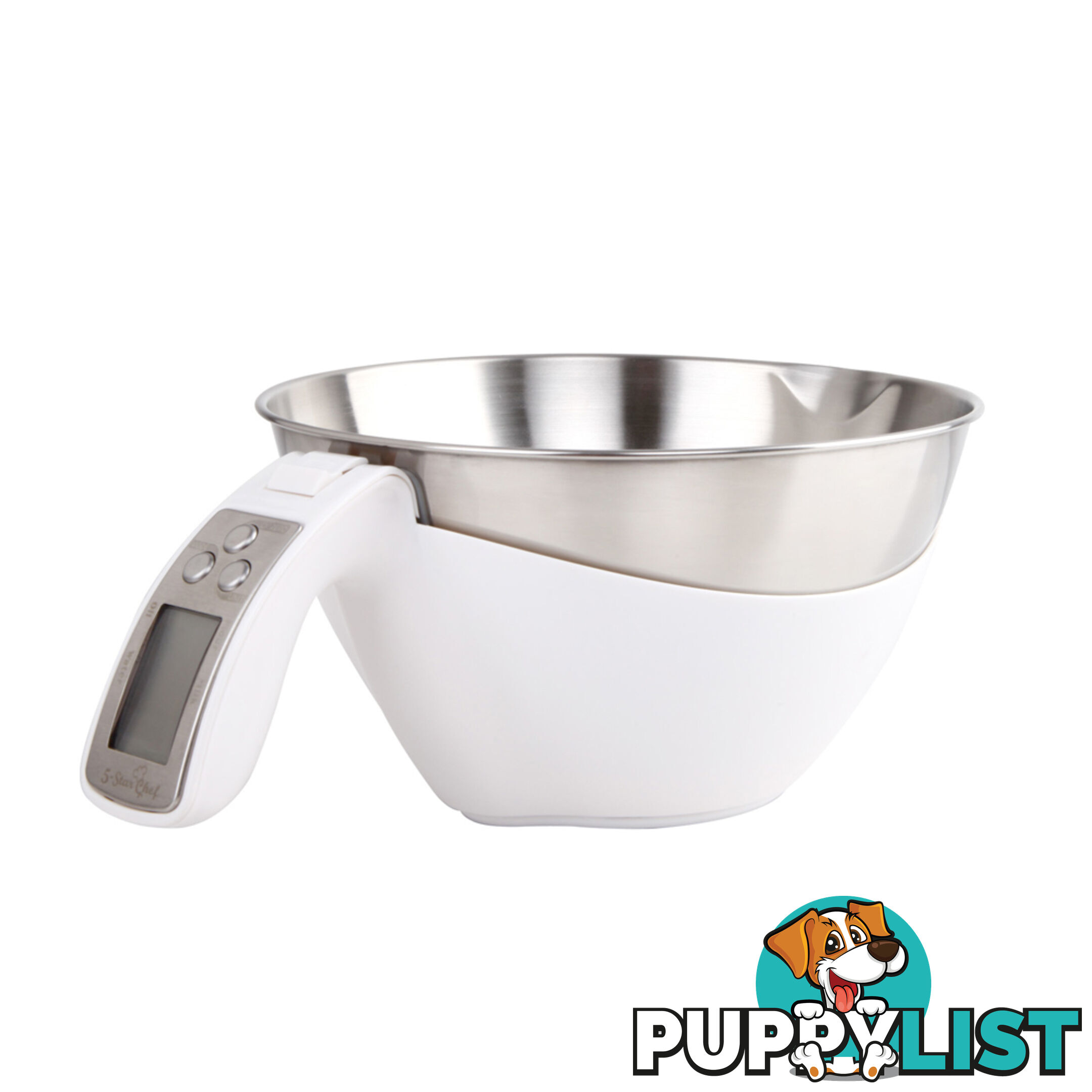 LCD Display Electronic Kitchen Scale Food Measuring Bowl