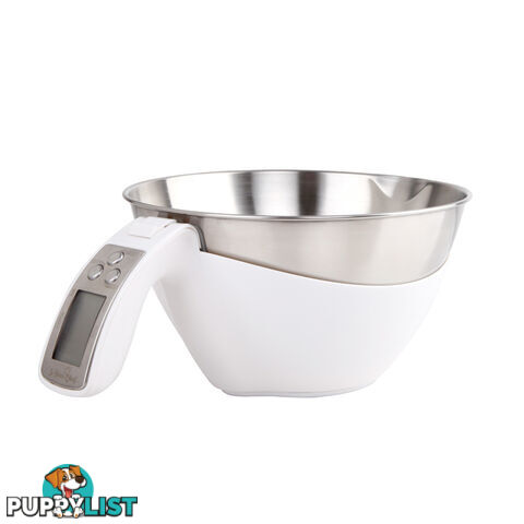 LCD Display Electronic Kitchen Scale Food Measuring Bowl