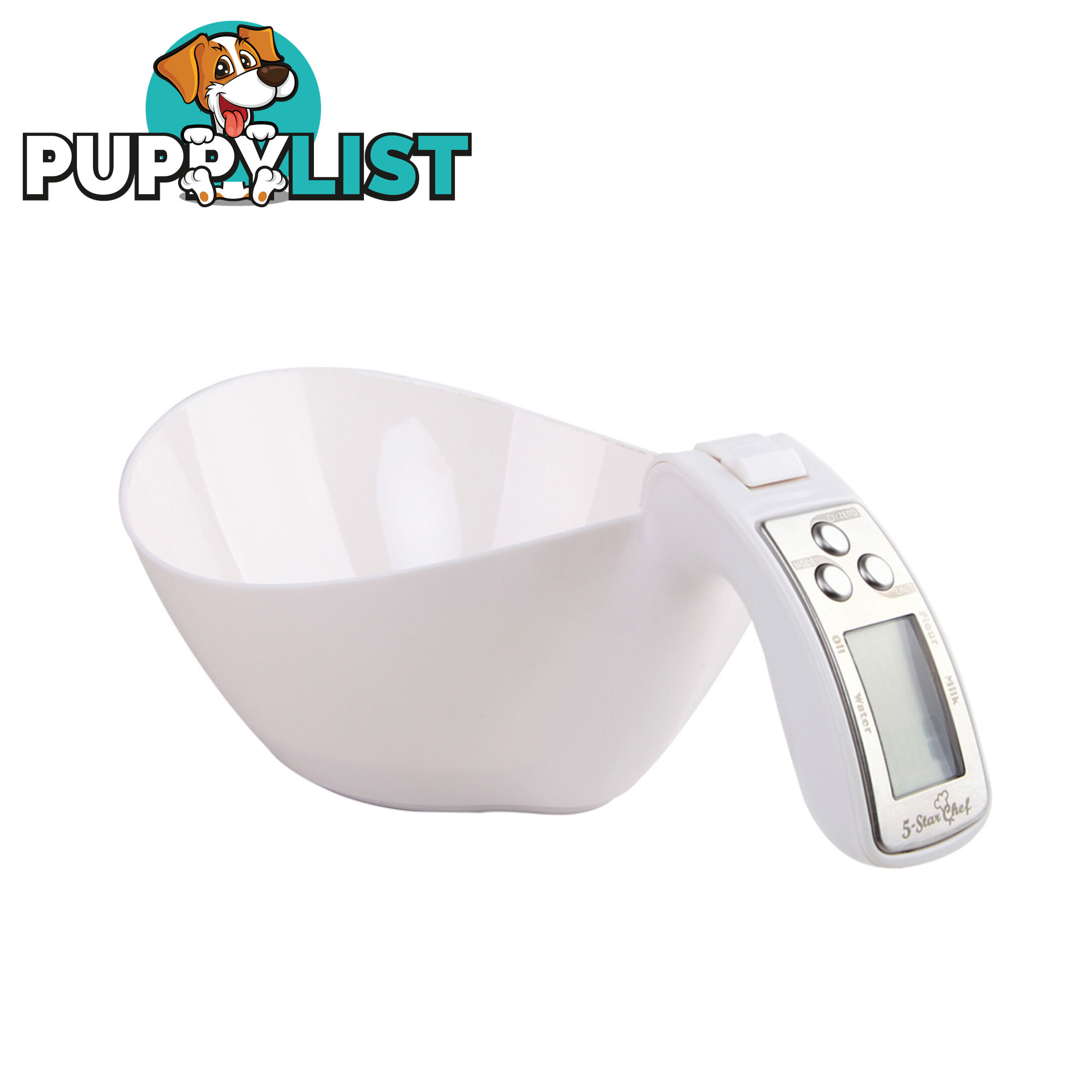 LCD Display Electronic Kitchen Scale Food Measuring Bowl