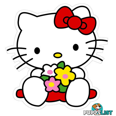 Cute Little Hello Kitty Wall Stickers - Totally Movable