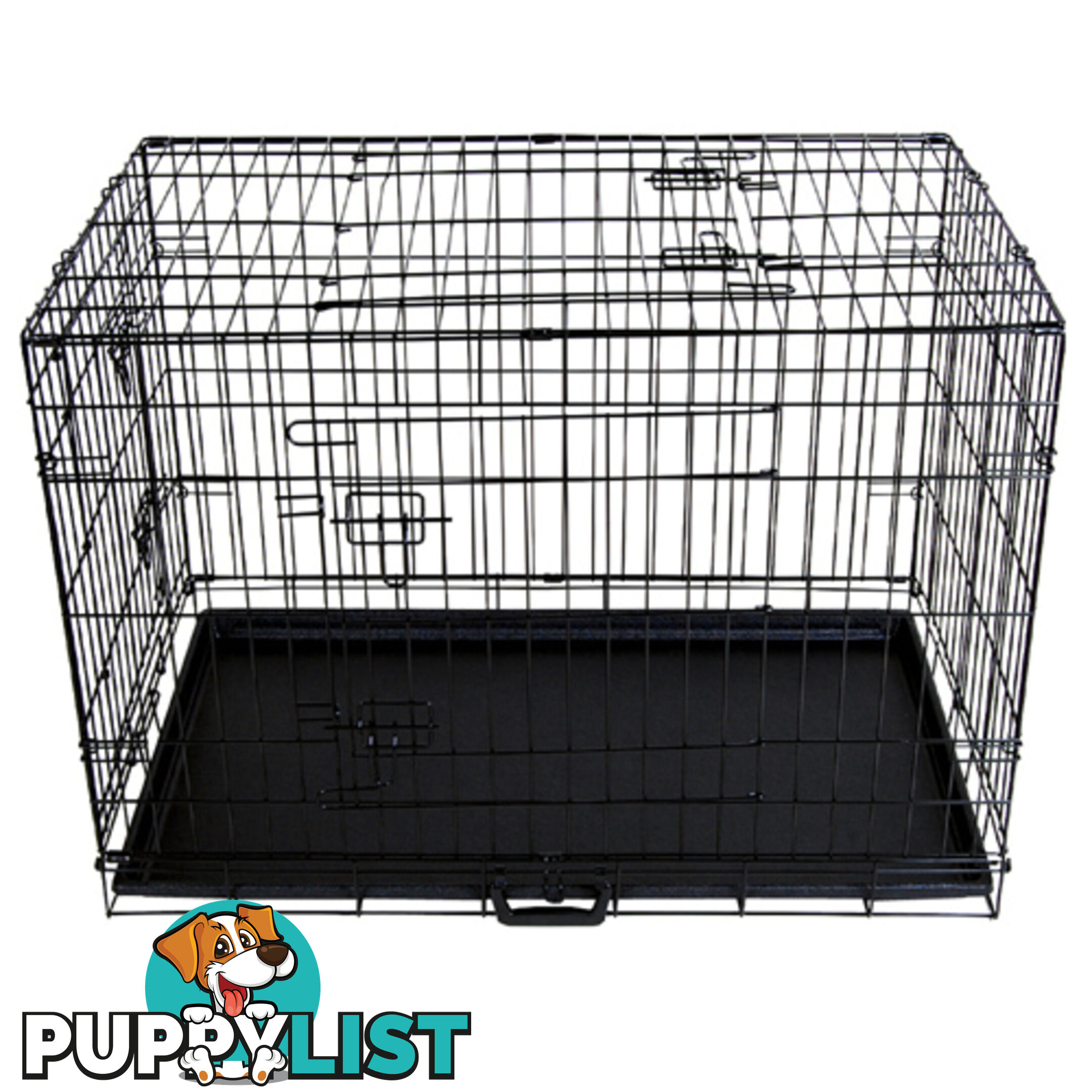 36 Inch Metal Collapsible Dog Cage