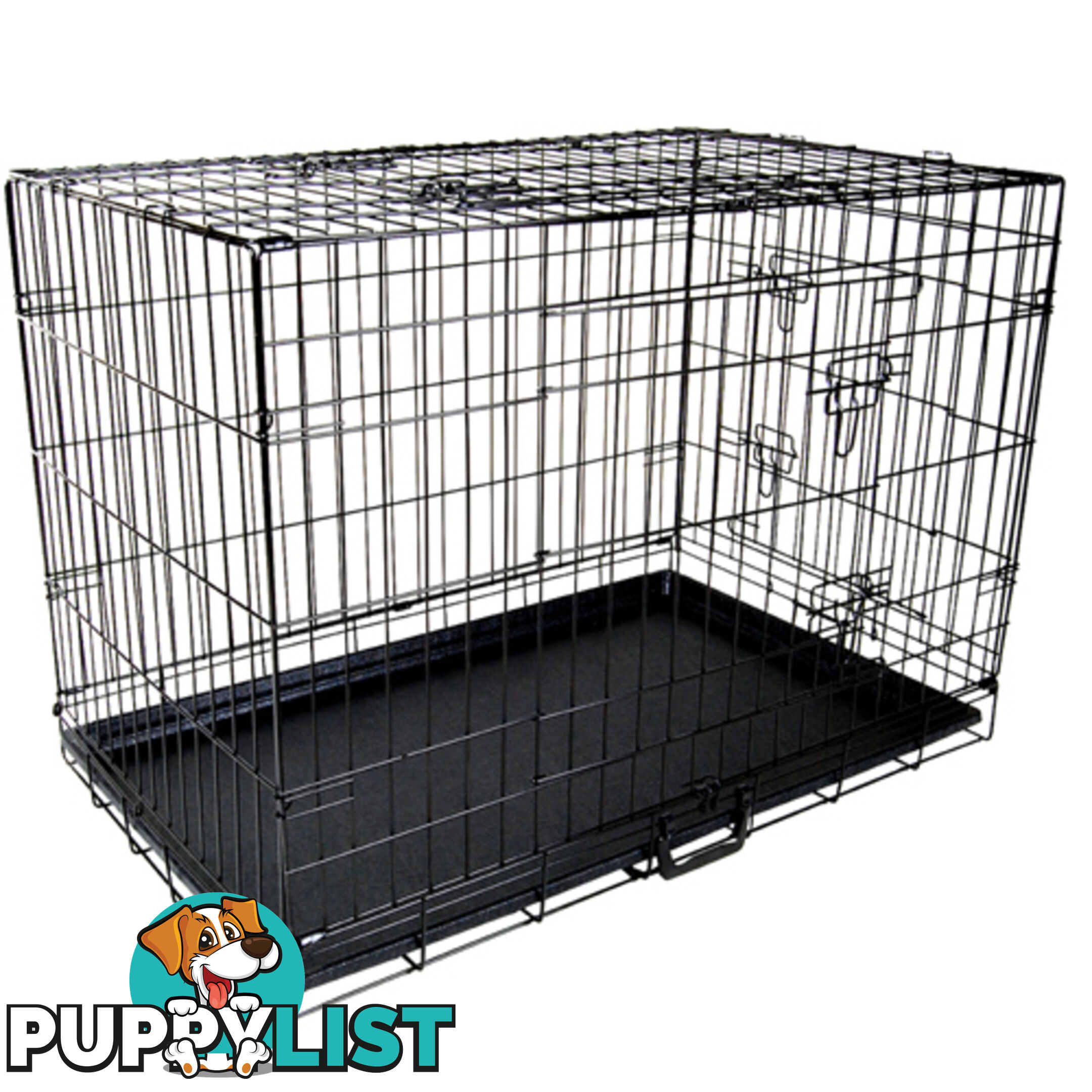 36 Inch Metal Collapsible Dog Cage