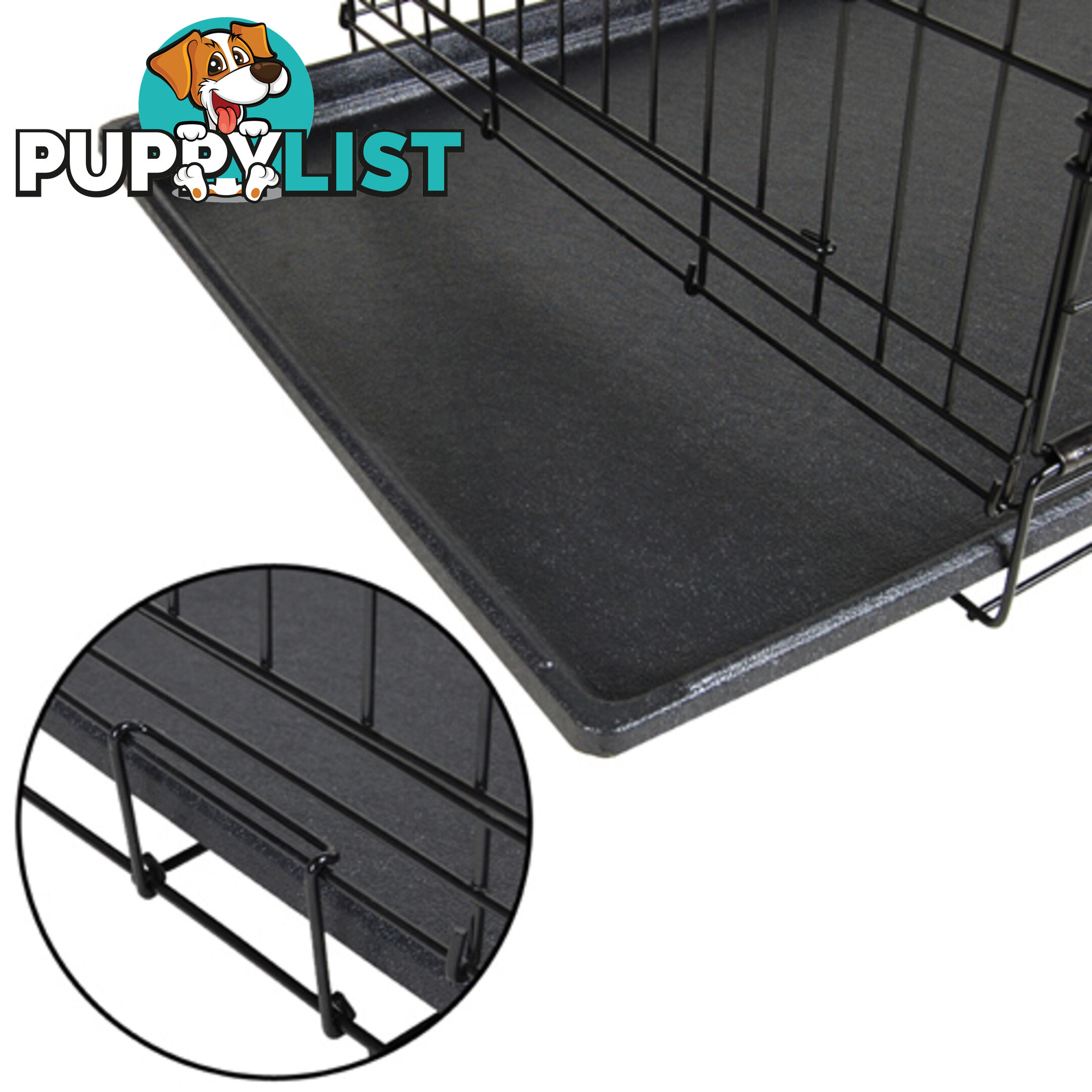 36 Inch Metal Collapsible Dog Cage