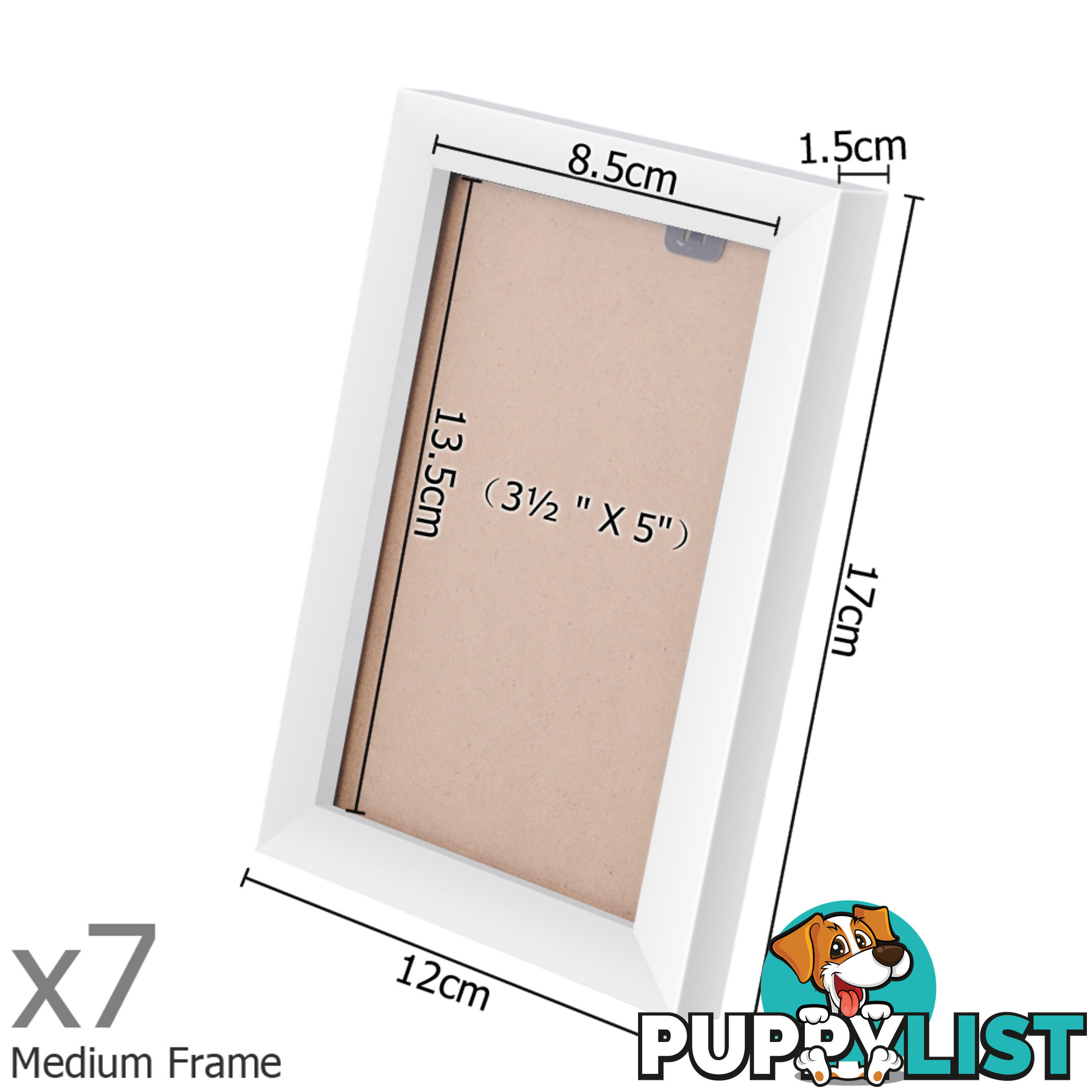 26 pcs Photo Frames Set Wall White