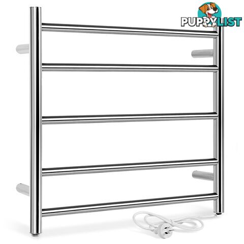 Electric Heated Towel Rack Warmer Rail Bar Bathroom