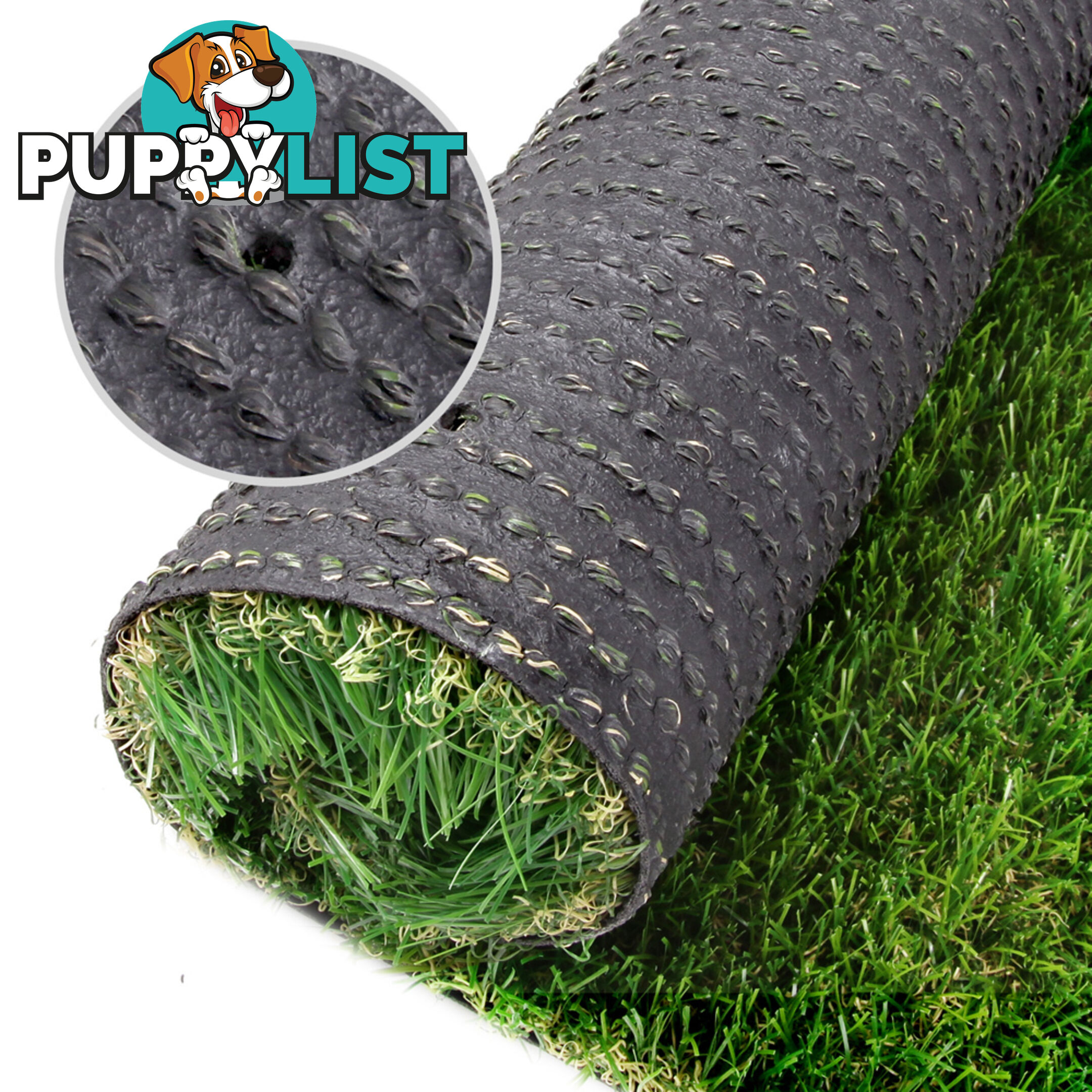 Artificial Grass 10 SQM Synthetic Artificial Turf Flooring 30mm Pile Height Green