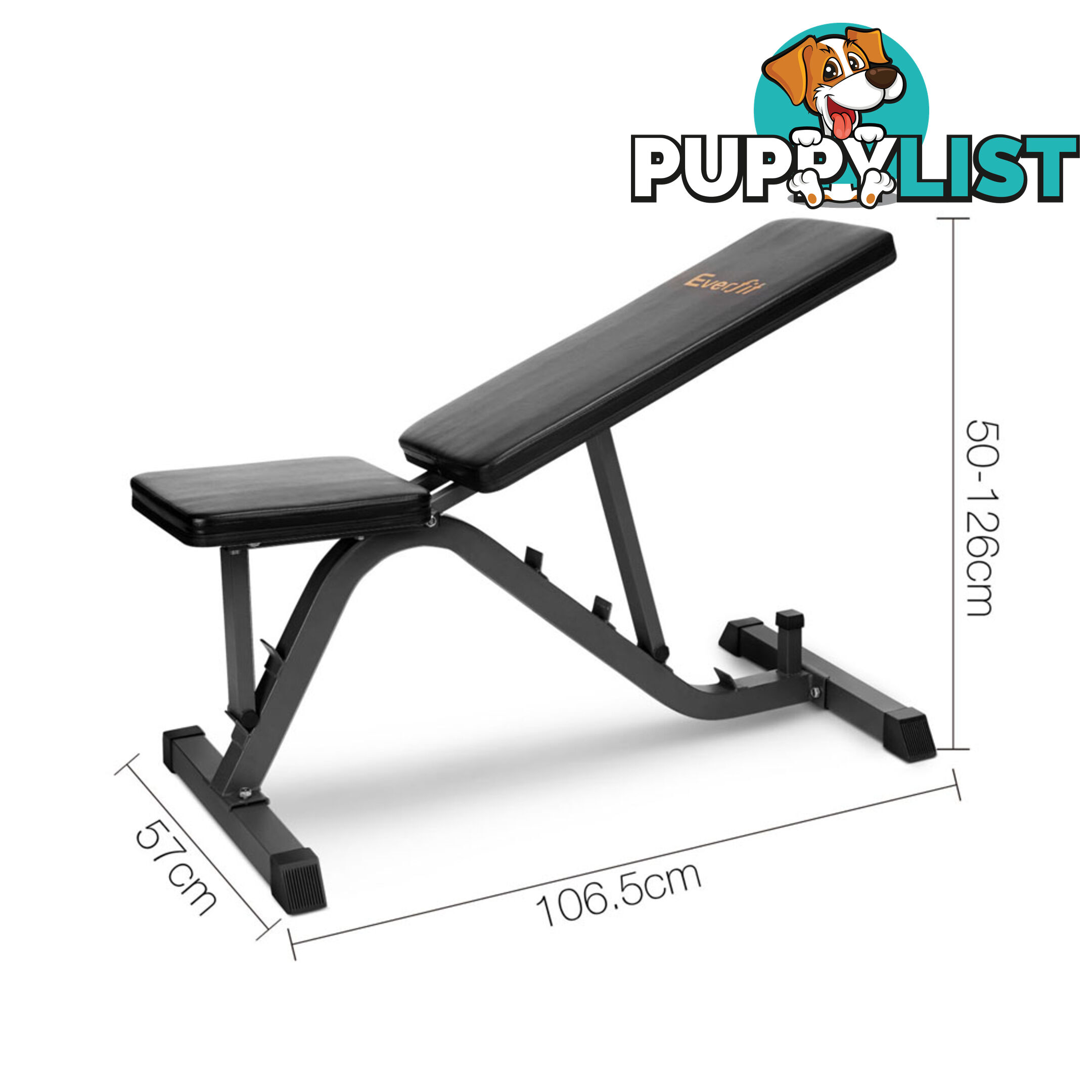 Adjustable F.I.D Bench _ 126CM