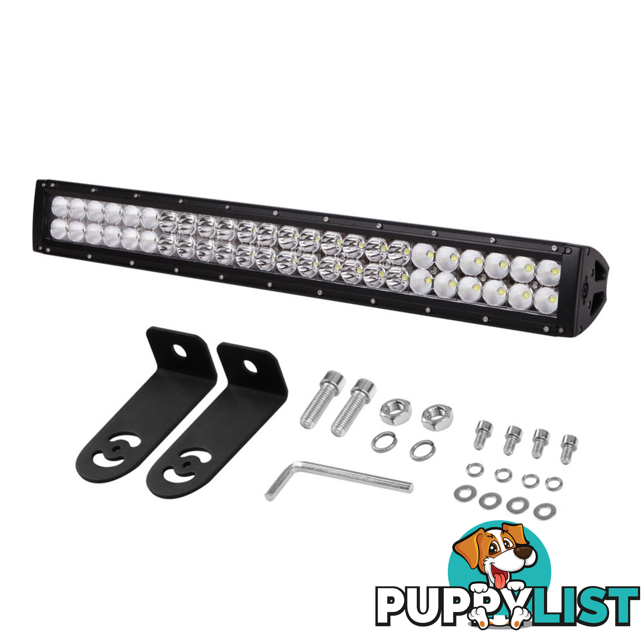 32 Inch Epistar Dual LED Spot 5W & Flood Light Bar 300W