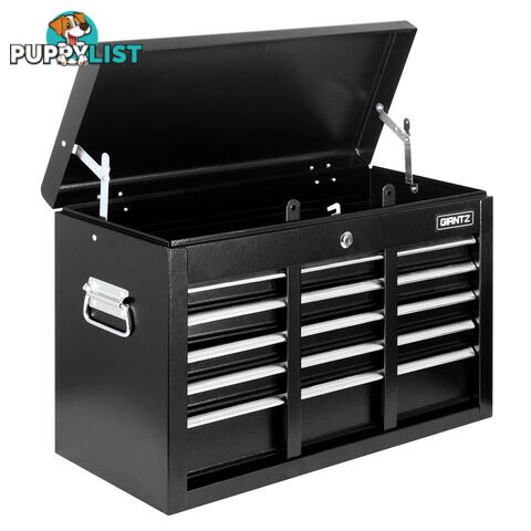 9 Drawers Tool Box Chest Black