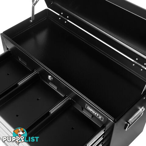 9 Drawers Tool Box Chest Black