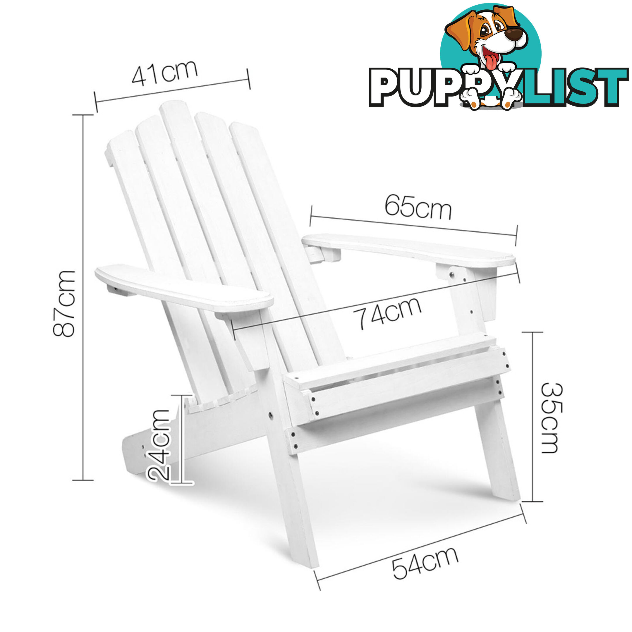 Adirondack Chairs & Side Table  3 Piece Set