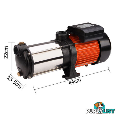 5 Stages Stainless Steel Pressure Pump 1800W 12600L/H