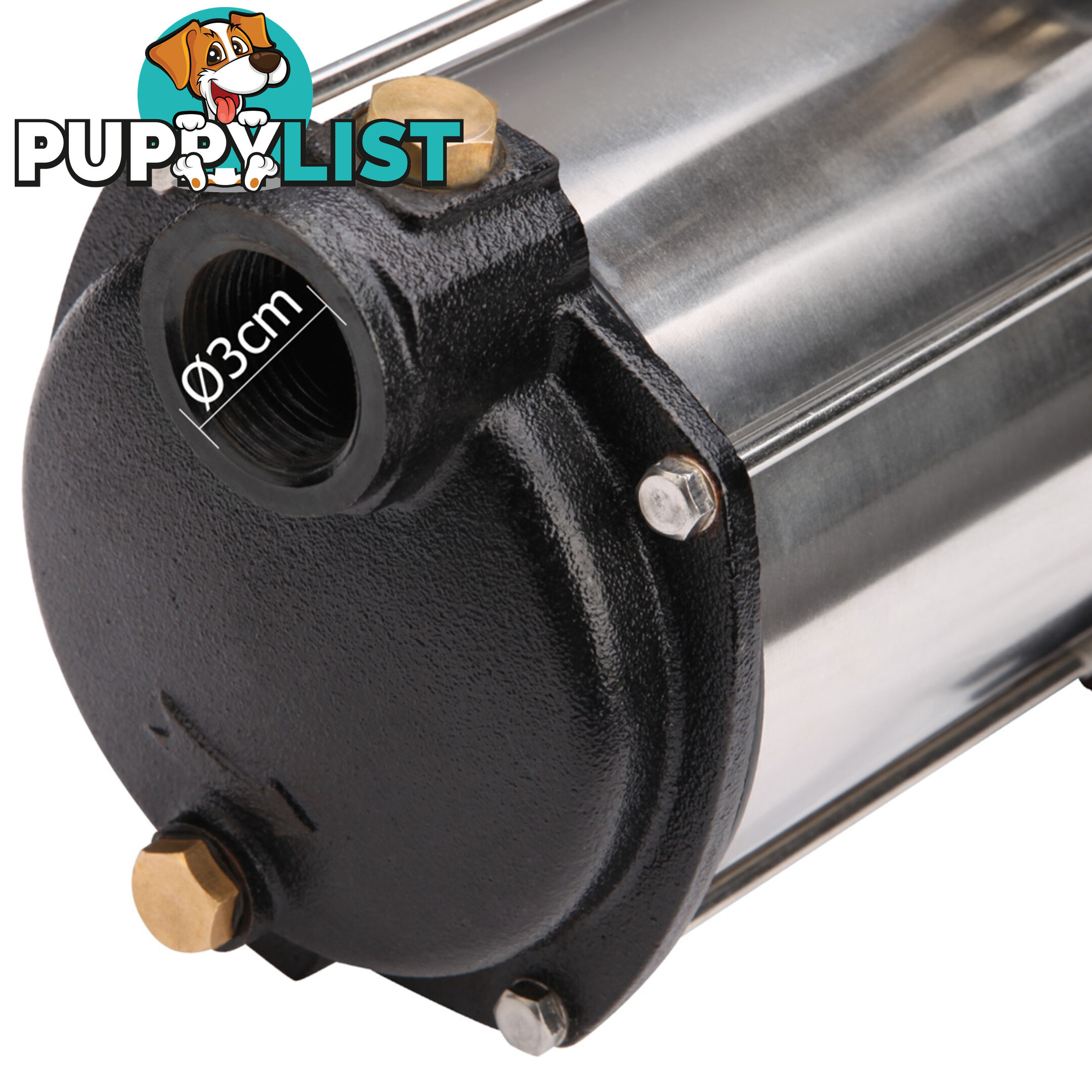 5 Stages Stainless Steel Pressure Pump 1800W 12600L/H