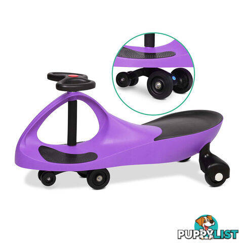 Pedal Free Swing Car - Purple