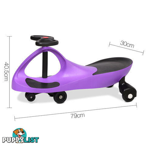 Pedal Free Swing Car - Purple