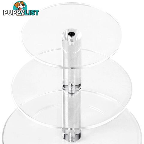 7 Tier Clear Acrylic Cake Stand 65CM