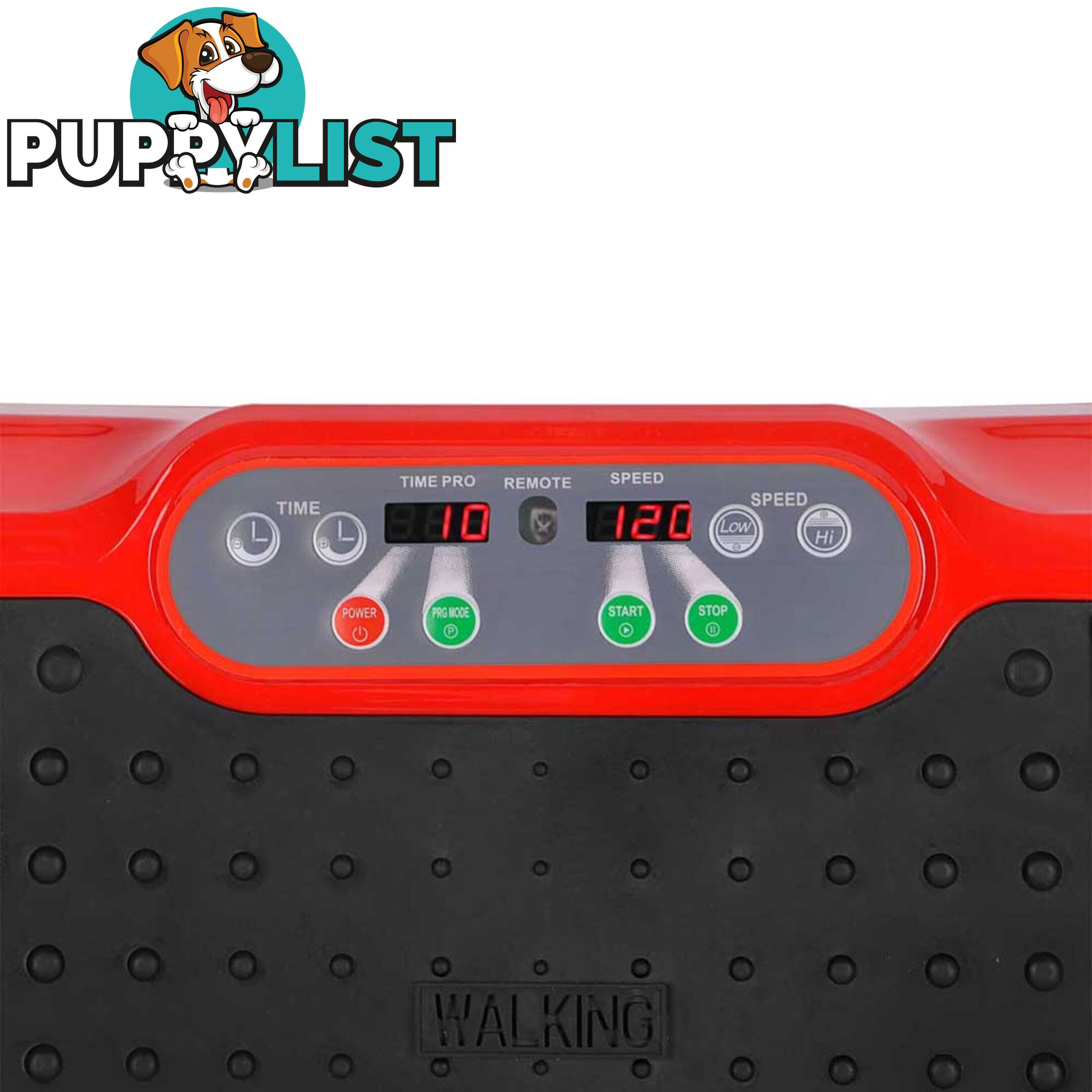 1000W Vibrating Plate - Red