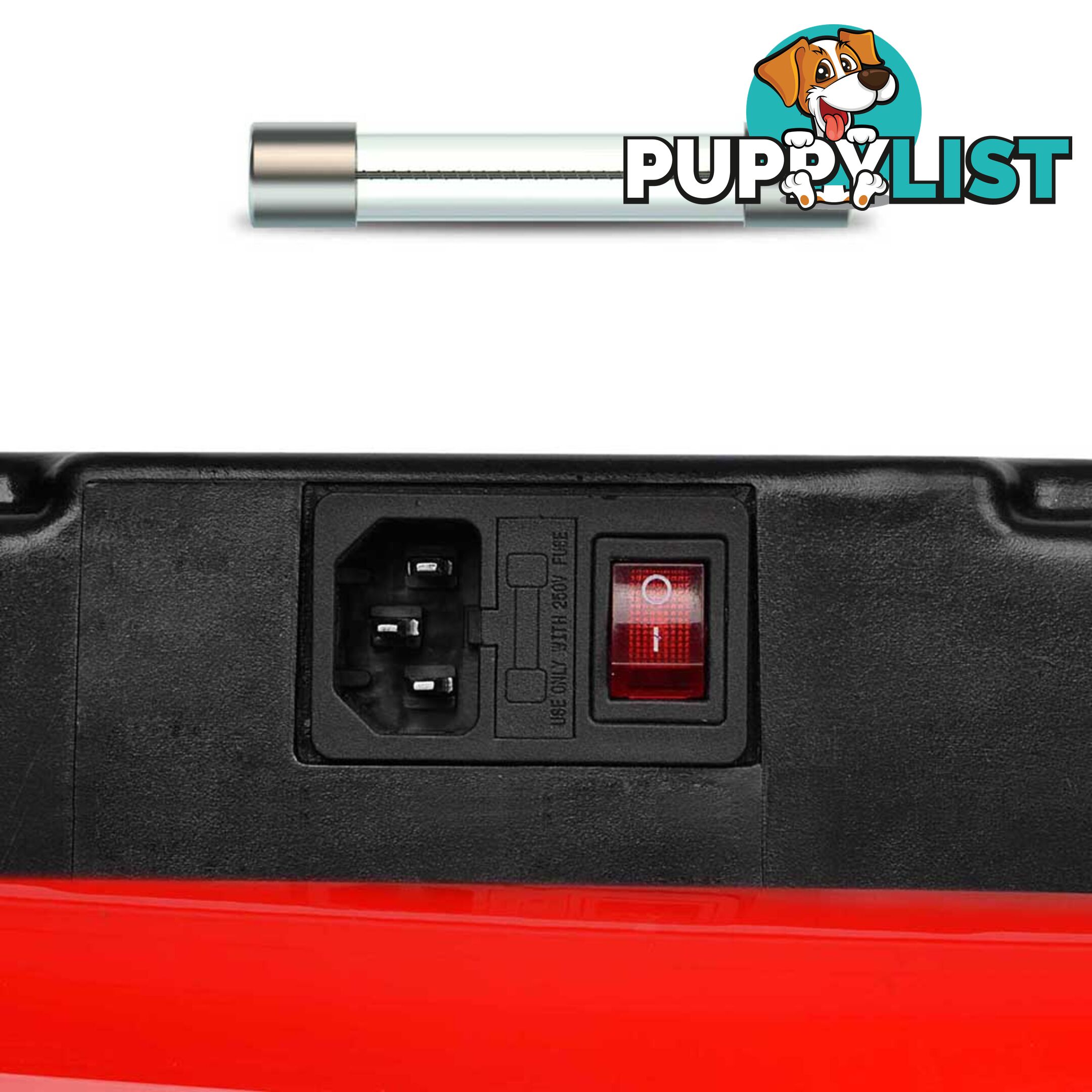 1000W Vibrating Plate - Red