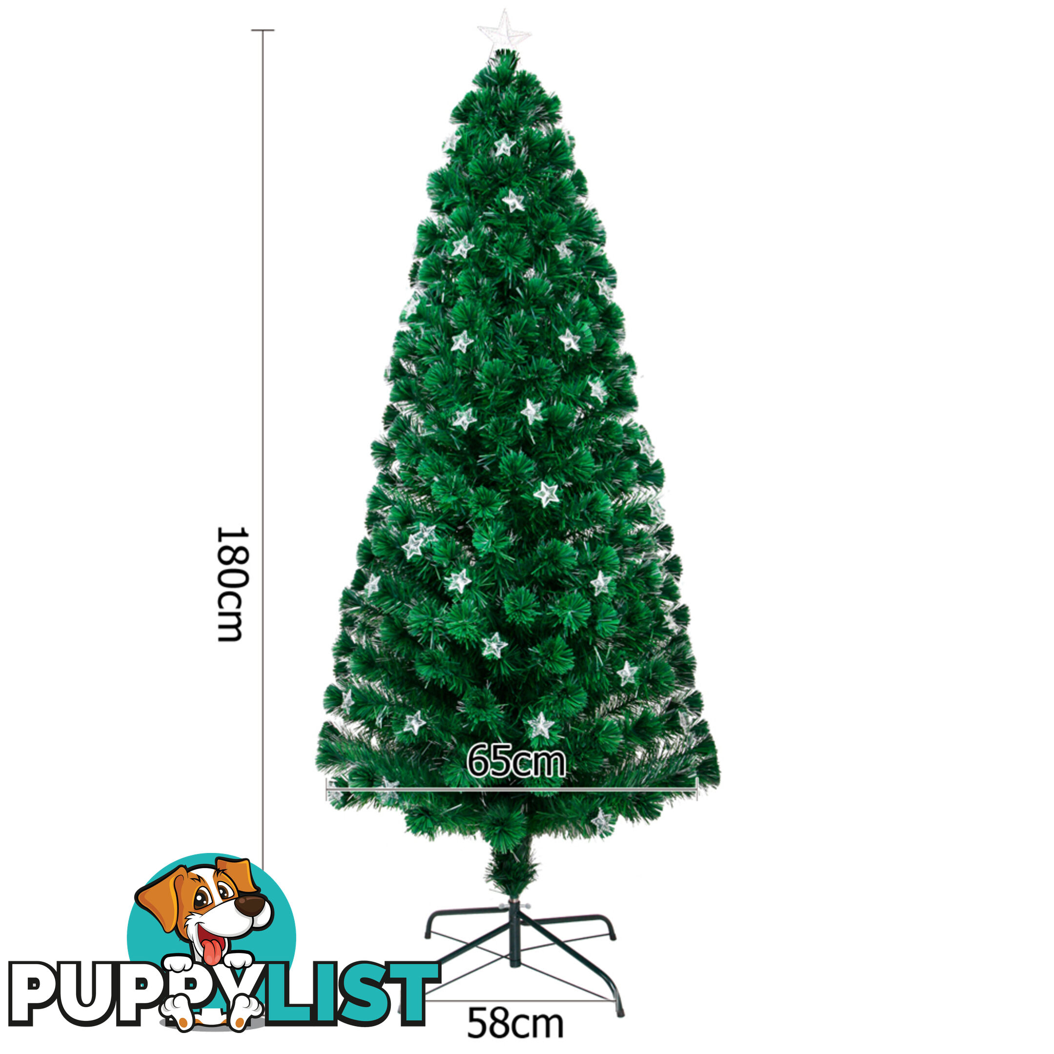 LED Christmas Tree 180CM Green