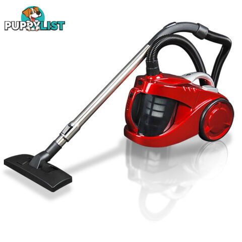 Bagless Cyclone Cyclonic Vacuum Cleaner HEPA Red