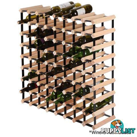 Timber Wine Rack 72 Bottles