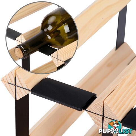 Timber Wine Rack 72 Bottles