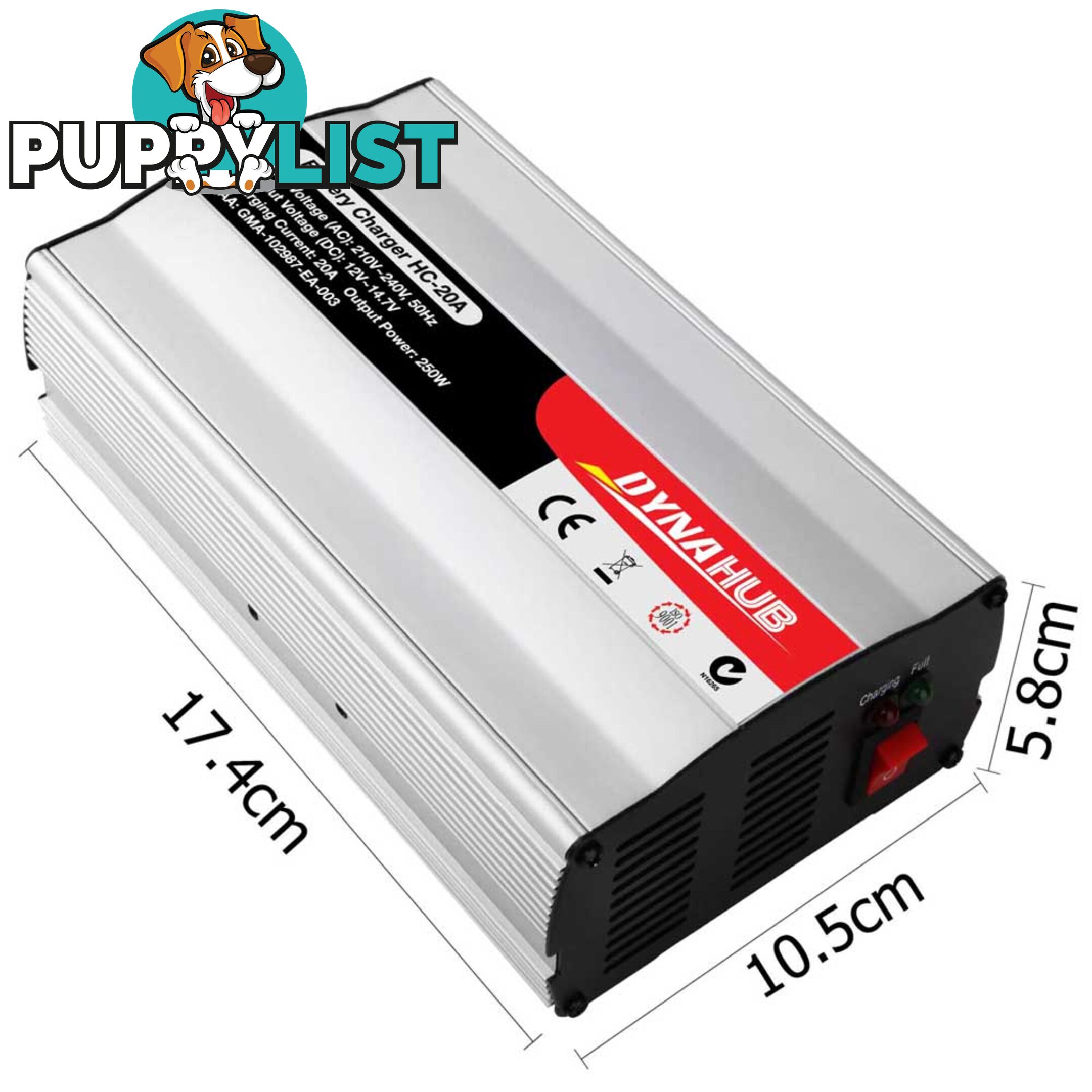 3 Stage 240V/20A Battery Charger