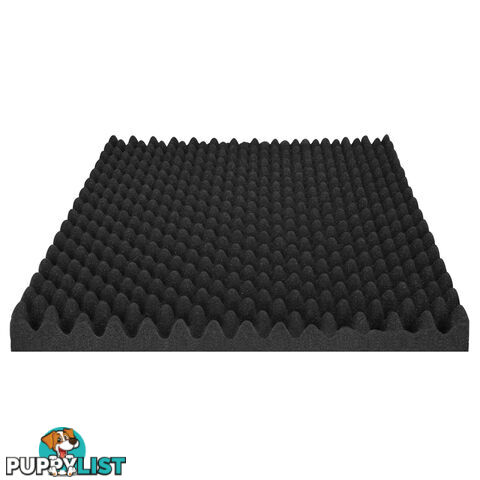 Studio 10 Eggshell Acoustic Foam Black 50 x 50cm