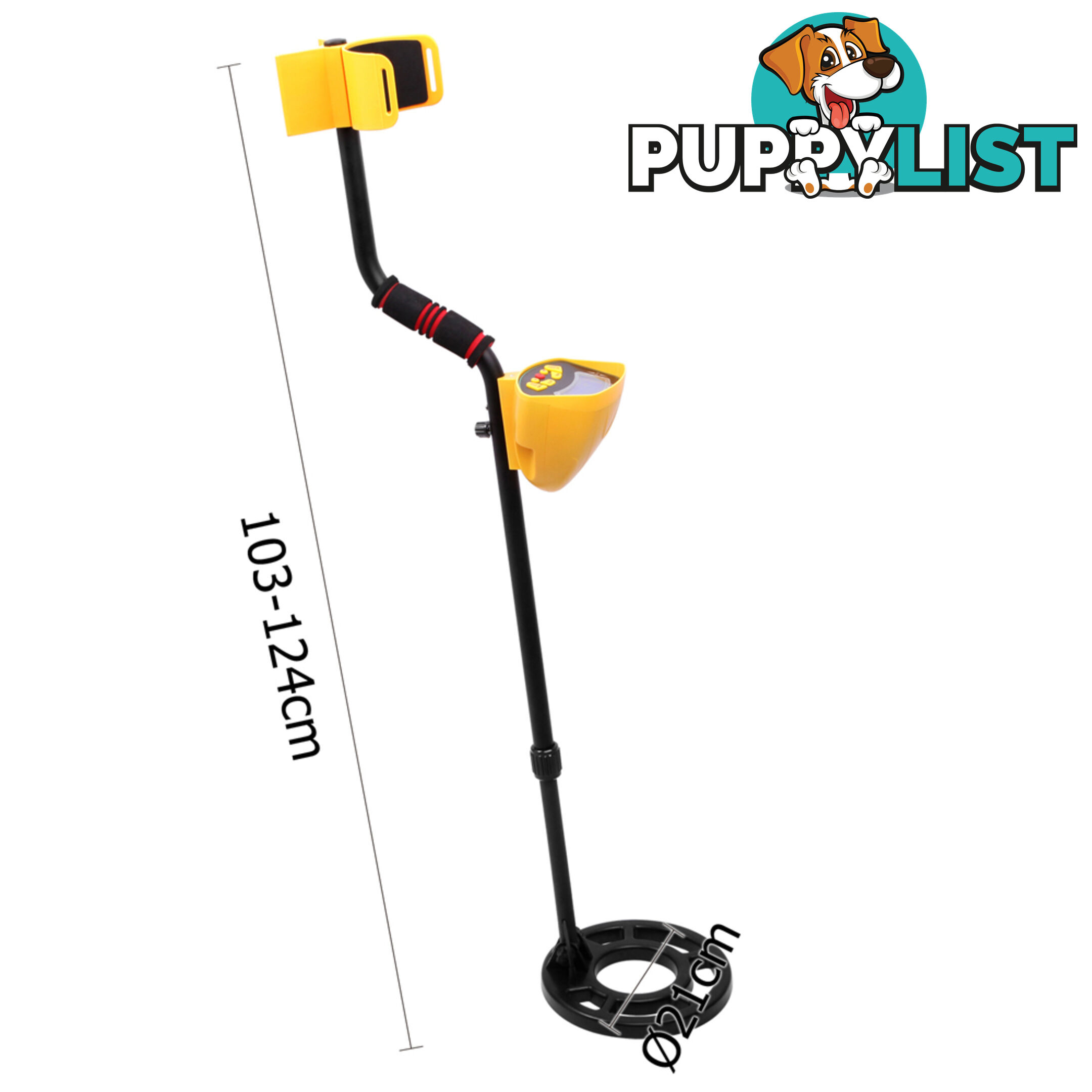 Deep Target Sensitive Searching Metal Detector w/ LED Readout