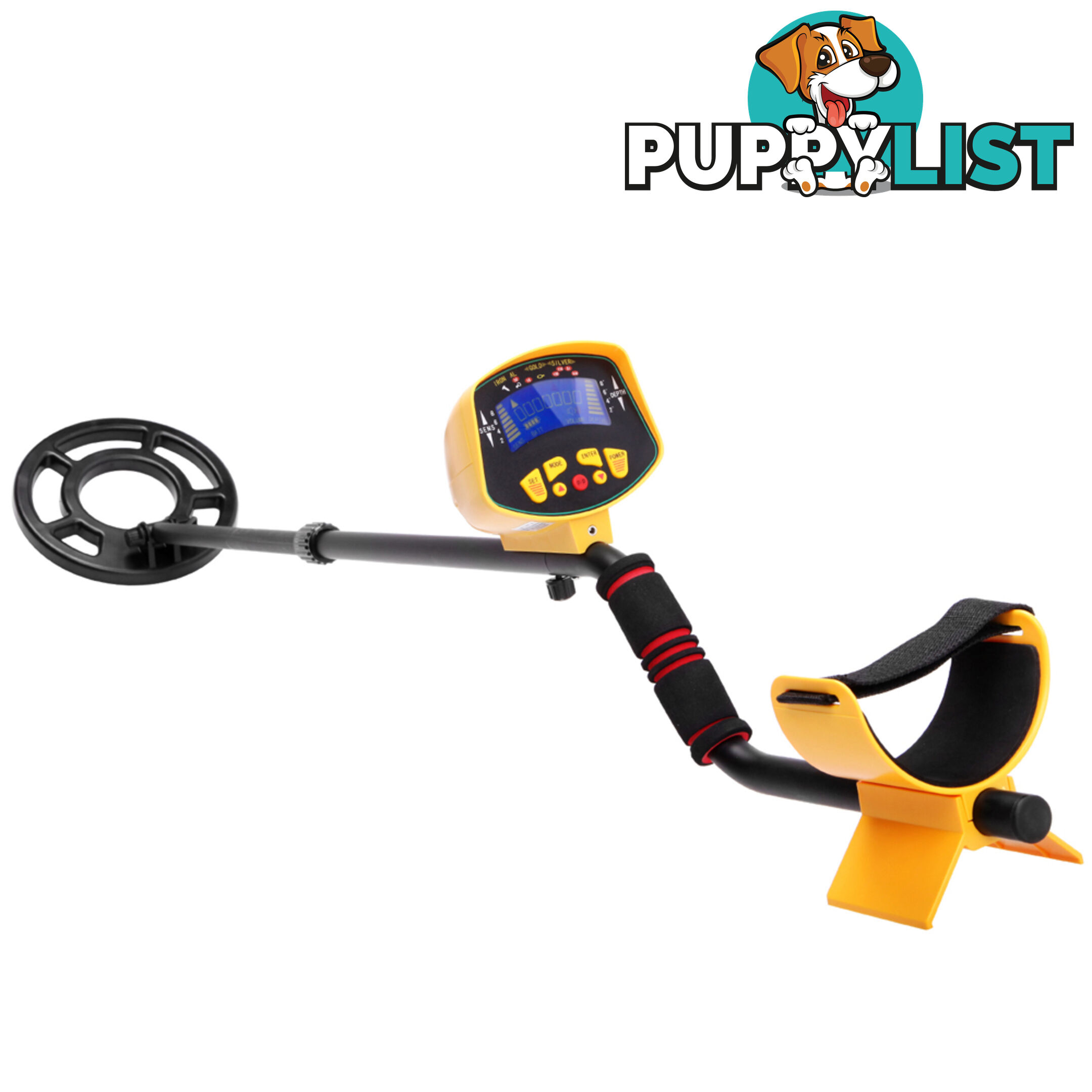 Deep Target Sensitive Searching Metal Detector w/ LED Readout