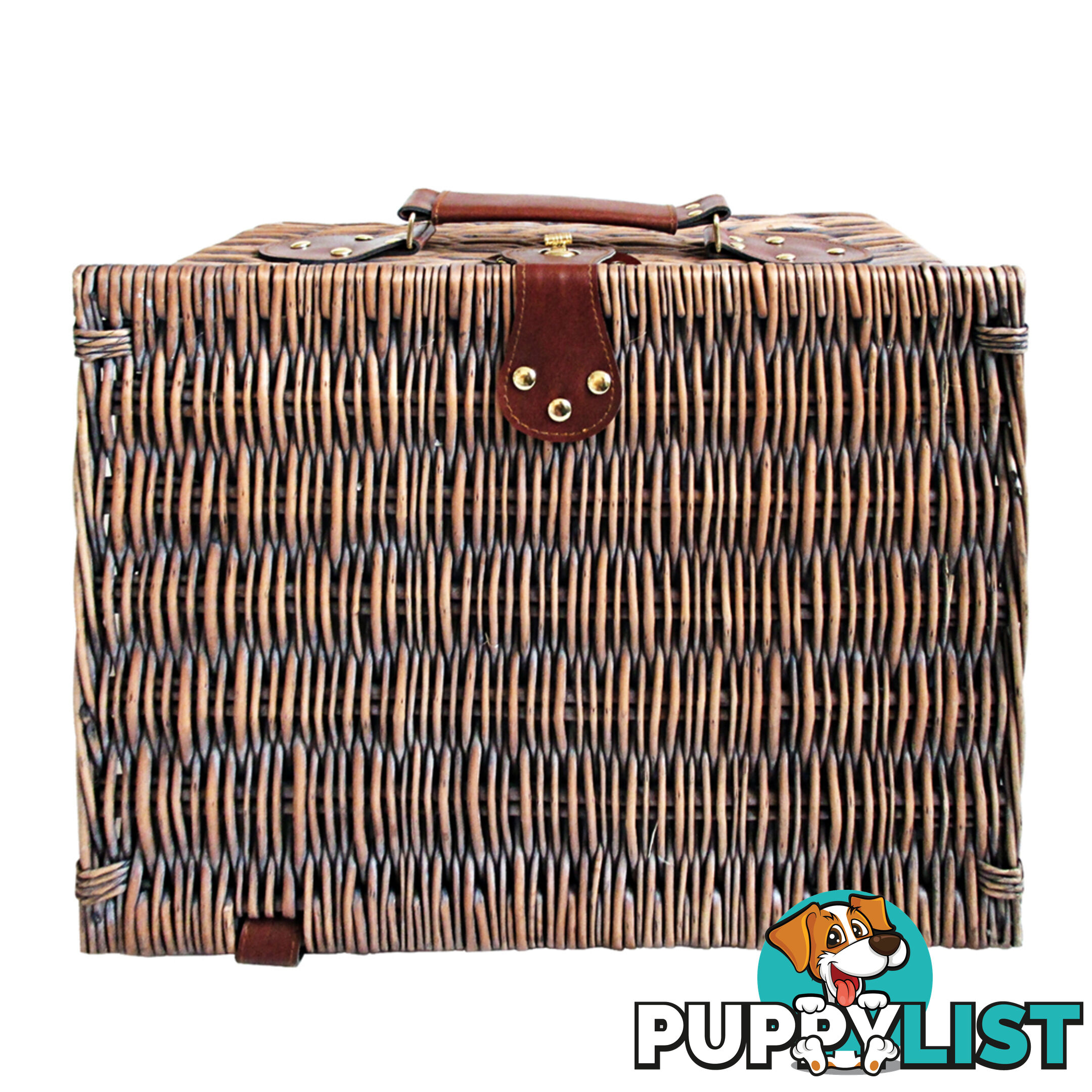 4 Person Picnic Basket Set w/ Blanket