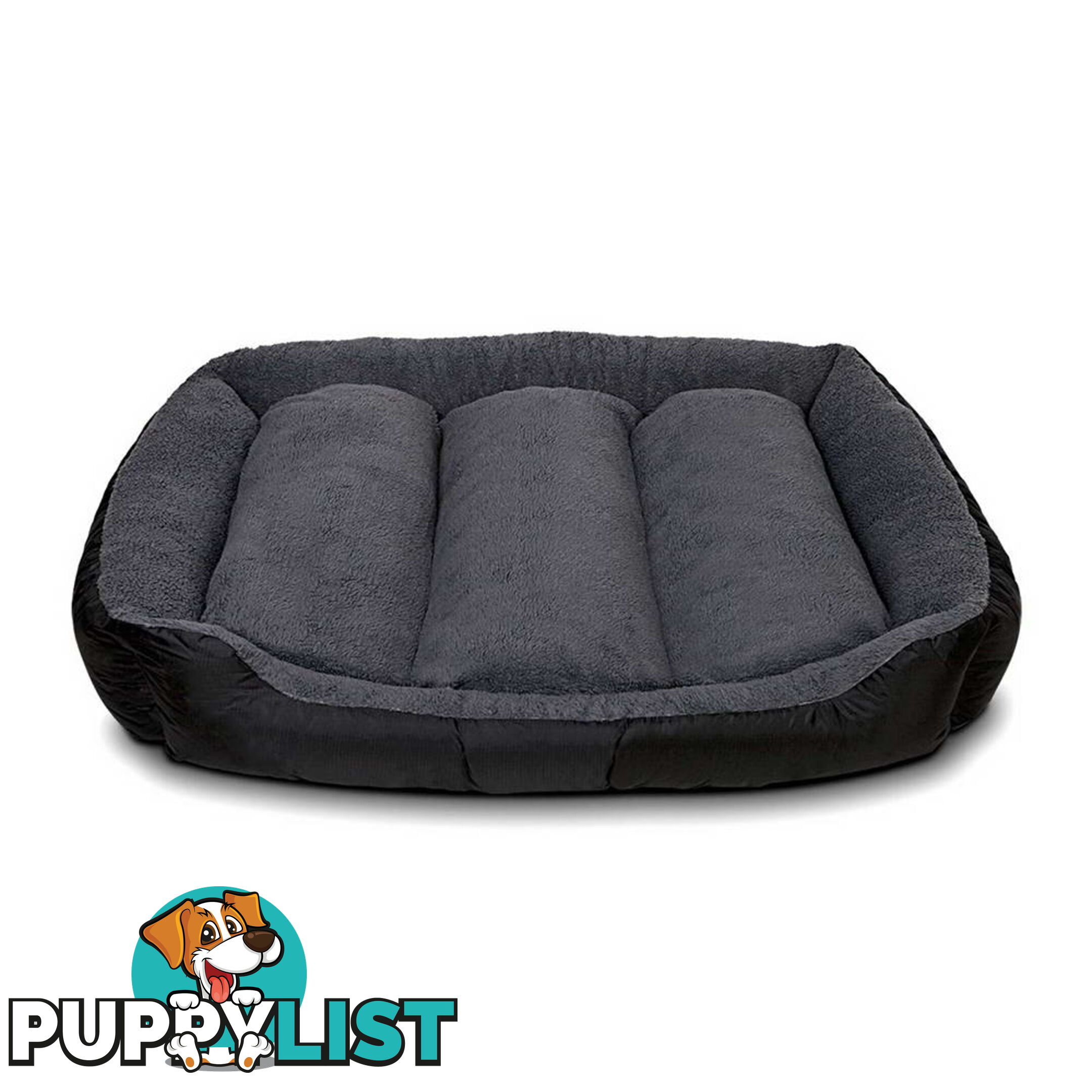 Waterproof Fleece Lined Dog Bed - Small