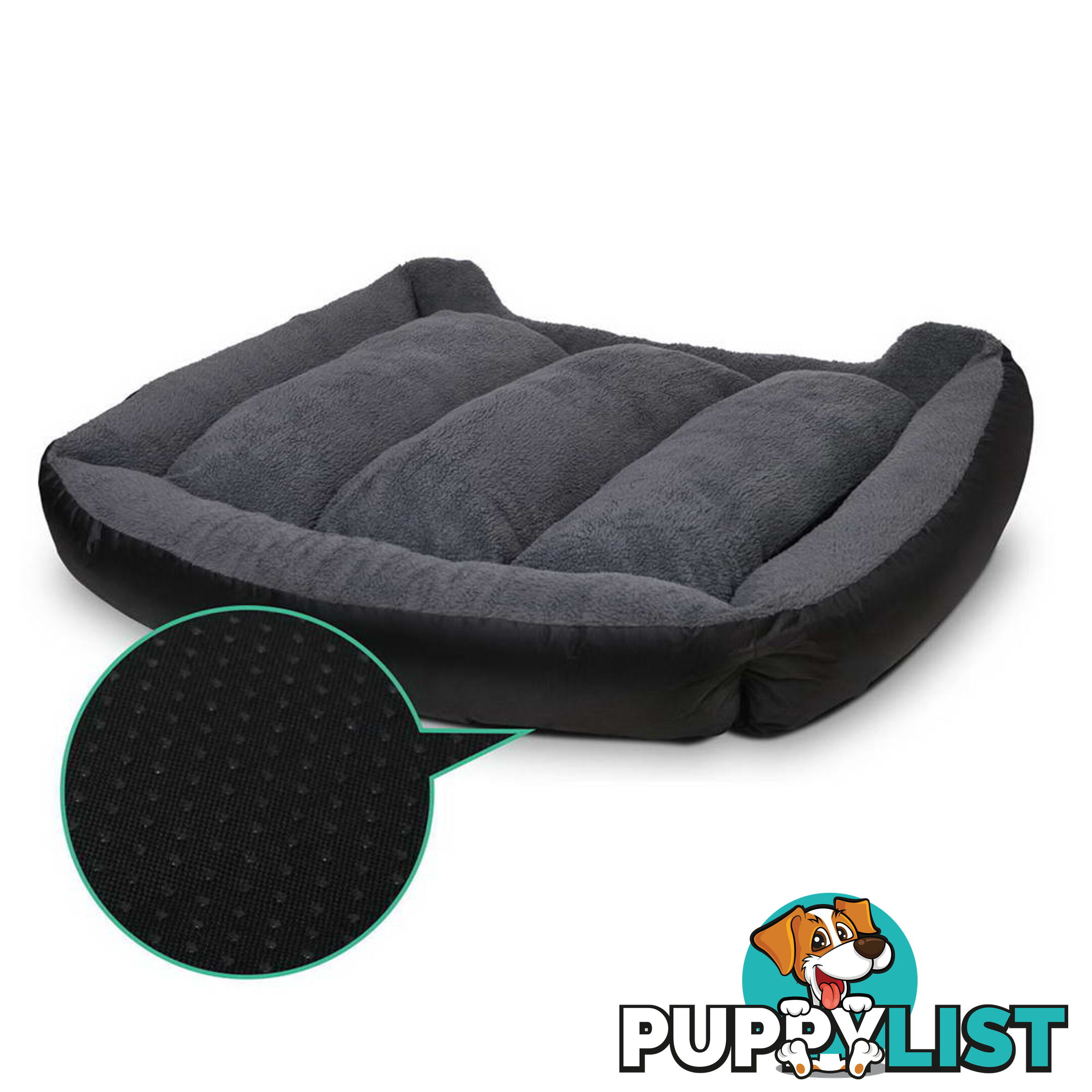 Waterproof Fleece Lined Dog Bed - Small