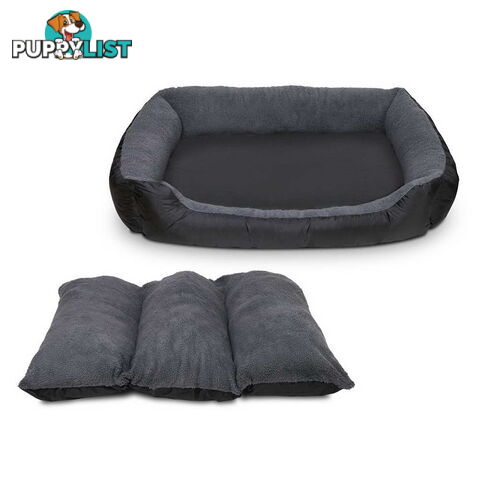 Waterproof Fleece Lined Dog Bed - Small