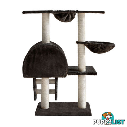 Cat Scratching Poles Post Furniture Tree 100cm Dark Grey