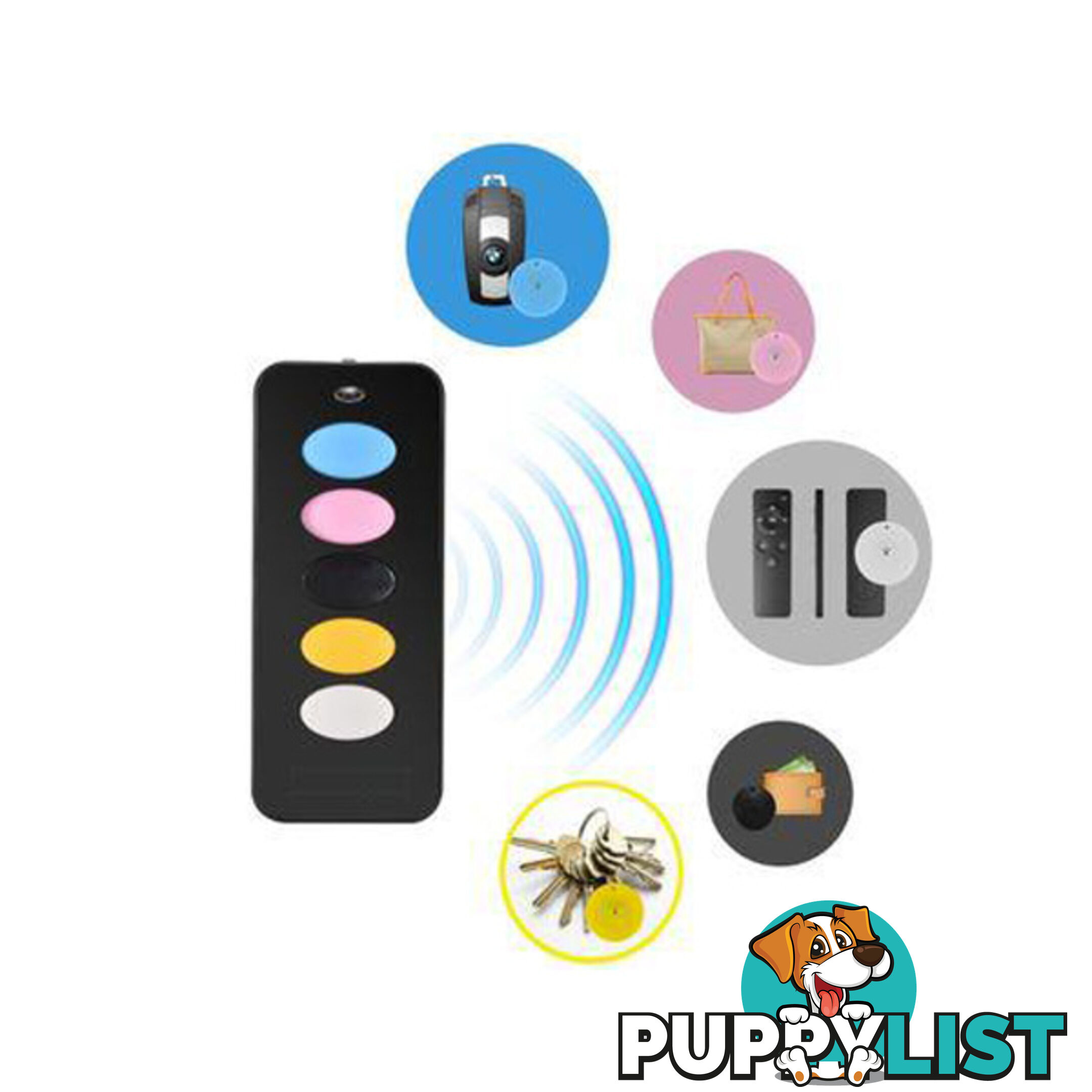 5 Wireless Key Finder Sets