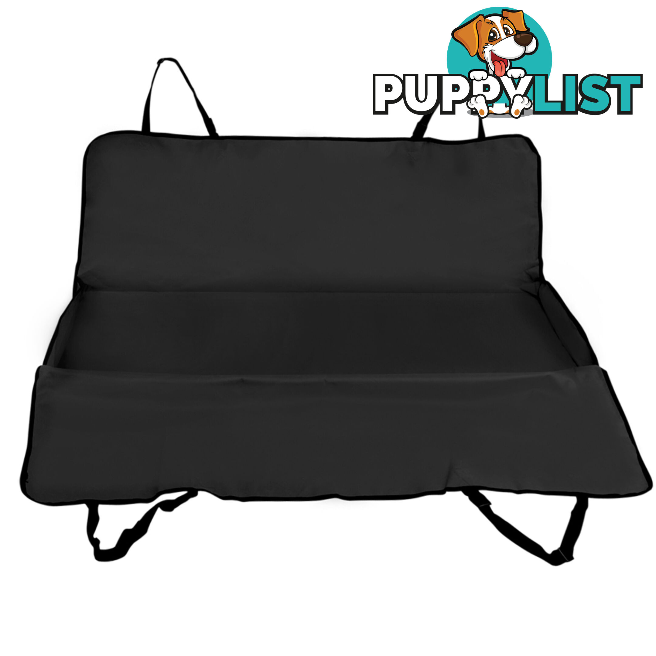 Pet Car Back Seat Cover Protector Hammock Black