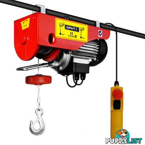 400/800kg 1300W Electric Hoist Winch